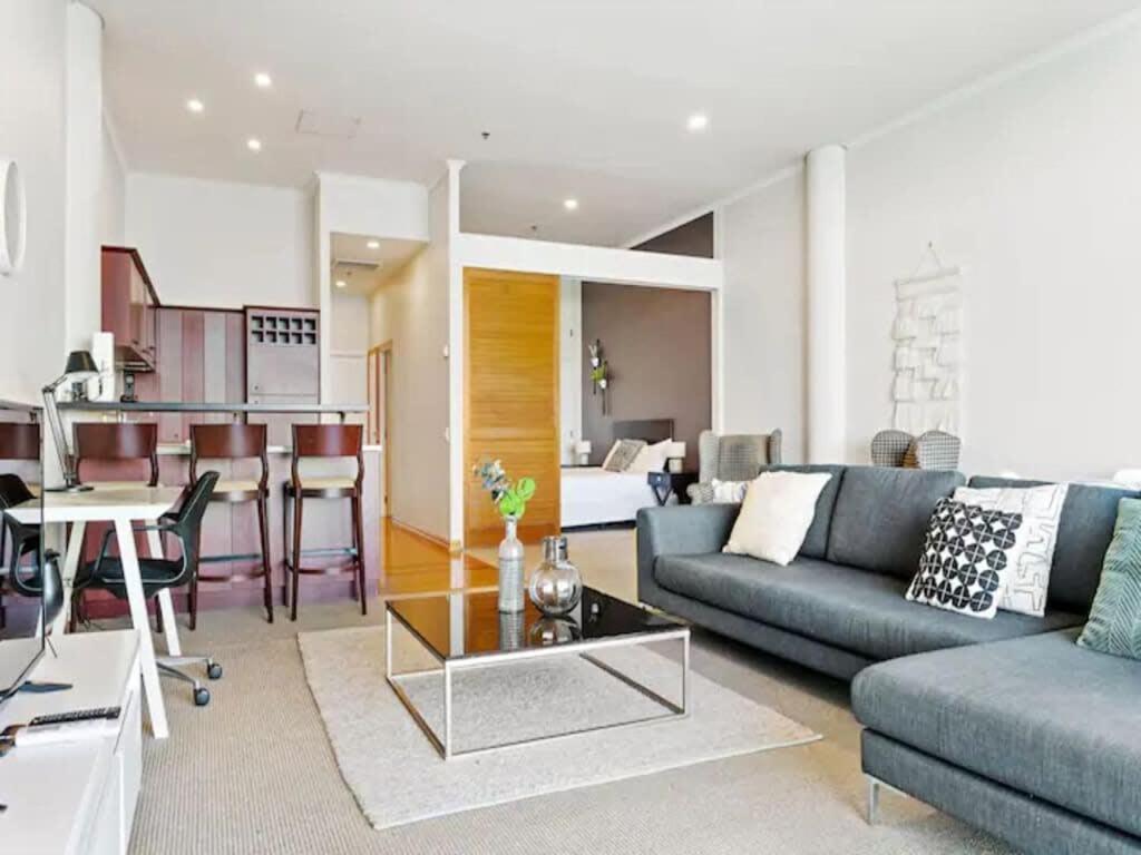 Relaxing Sea Wharf View Apartment オークランド エクステリア 写真